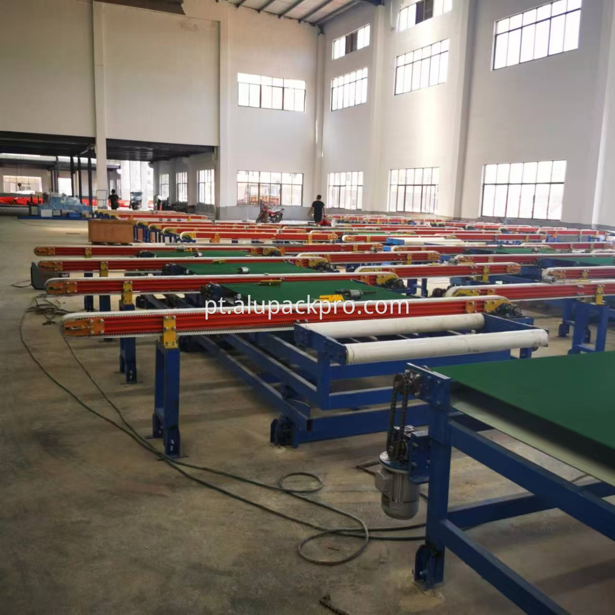 Estrutura de suporte da correia transportadora Conveyor Belt Support Frame